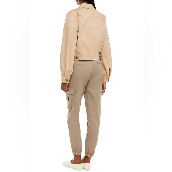 J Brand Eugene cotton-blend twill tapered cargo pants, size 26 - Picture 2 of 12